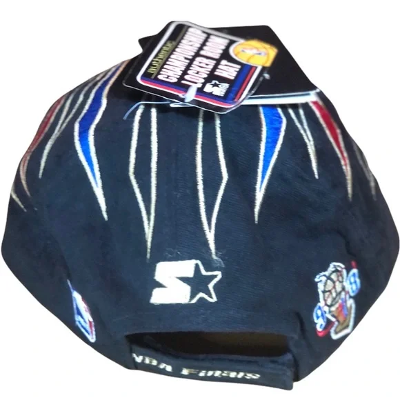 90s starter Chicago bulls 6x champions starter hat nwt vintage cap hat - Picture 4 of 4